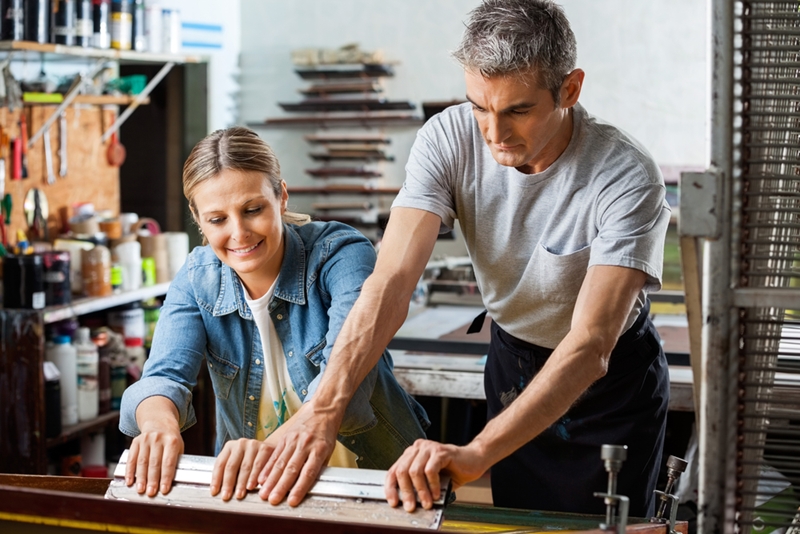 Employees who interact and work together often are often happier.